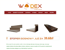 Tablet Screenshot of drewno-schody.pl